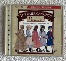 The American Girls Premiere Edition CD Computer Game - 2 CDs Create Plays 1997 picture