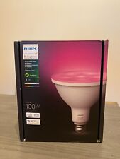 Philips Hue Smart 100W PAR38 LED Bulb - White and Color Ambiance Color-Changing picture