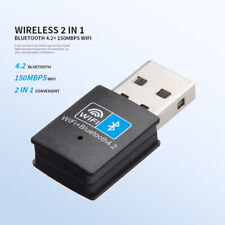 2.4Ghz 150Mpbs 150Mbps Mini Usb 2 In 1 Bt4.2 Wifi Adapter For Laptop PC picture