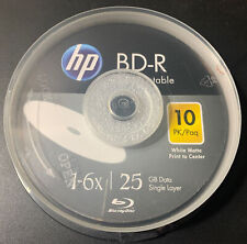 HP BD-R Single Layer Blu-ray Disc Pack of 10 picture