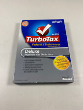 TurboTax Deluxe for Tax Year 2011 Federal and State Returns New Sealed picture