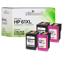 4PK  HP61XL 2-Black & 2-Color Ink Cartridges 1000 1010 1050 1051 1510 picture