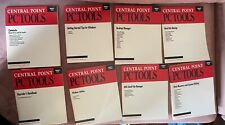 Vintage Central Point PC Tools Deluxe Version 7 For DOS Manuals Lot Of 8 Books picture