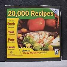 PC CD-ROM~ Swift Jewel: 20,000 Recipes ~ No Scratches ~ EUC picture
