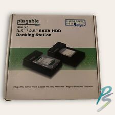 The Plugable USB3-SATA-UASP1 USB 3.0 3.5”/2.5” SATA HDD Docking Station picture
