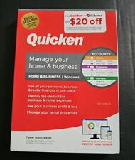 NEW SEALED QUICKEN HOME & BUSINESS 1 YEAR Subscription Windows  picture