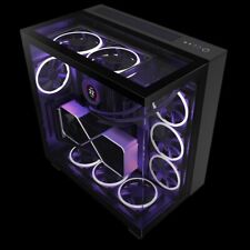 Brand New NZXT H9 Elite Premium RGB Dual-Chamber Mid-Tower ATX PC CASE - Black picture