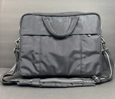 Dell Deluxe Laptop Notebook Black Carry Carrying Case Bag Strap Genuine OEM EUC picture
