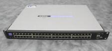 Cisco Linksys SLM2048 Business Series 48 Port 10/100/1000 Gigabit Smart Switch picture