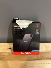 SanDisk Extreme 1TB Portable External SDSSDE60-1T00-G25 Sealed But Ripped Box picture