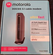 Modem: Motorola DOCSIS 3.1 Plus MB8611 Cable Modem 2.5 Gbsp - Open box picture