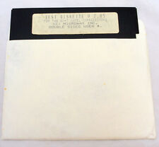 Intel 8087 80X7 Math Coprocessor Test Disk Microway 80287 Vintage 1989 picture
