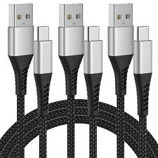 2FT USB C Cable for Car 3A, 3Pack A to Type C Charge Cord Fast  picture