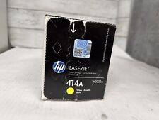 Genuine HP  LaserJet 414A Yellow Print Cartridge W2022A Cosmetic Damage New / picture
