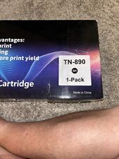 1 Pack TN890 Black Toner Cartridge Clear Print 30% More Print YieldFree Shipping picture