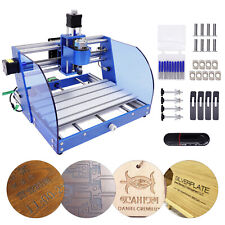CNC 3018 Pro Router PCB Mill Wood Small Engraver Laser Machine + Emergency Stop picture