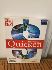 VTG Quicken Version 4 Intuit for Windows 95 IBM Compatible New Sealed F4 picture
