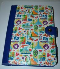Disney Park Icons Electronic Reader Tablet Case 8.25 x 5.5 Leota Tiki Space Mtn picture