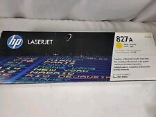 HP 827A CF302A Yellow Toner Cartridge New In Sealed Box Genuine picture