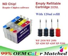232XL  No Chip Refillable Cartridge for WF-2930  XP-4200 with 120ml refill ink picture