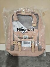 NEW Himawari Women's Girl's Laptop Backpack, Pink & Mocha, 14.9