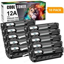 10PK Q2612A 2612A Toner Cartridge Work With HP LaserJet 3020 1010 1012 Printer picture