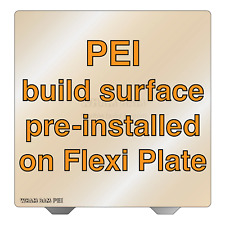 Wham Bam 254x235 Pre Installed PEI Build Surface on Flexi Plate picture