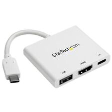 Startech - USB Type-C to HDMI Adapter with Power Delivery& USB Port USB C 4K picture