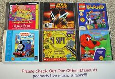 Lot Of 6 PC Computer Learning Games Children Kids Assorted Scholastic etc (†) picture