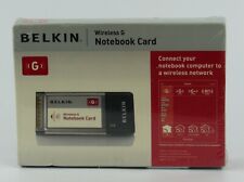 Belkin F5D7010  Wireless G Laptop Notebook Network Internet Card New Sealed picture