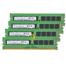 SAMSUNG 4x 8GB PC3L-12800E DDR3-1600Mhz ECC DIMM Unbuffered RAM M391B1G73BH0-YK0 picture