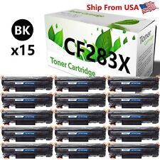 15-Pack CF283X Toner Cartridge 283X for Pro MFP M225rdn Printers picture