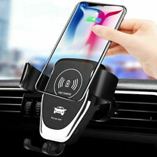 10W QI Wireless Fast Car Charger Mount Holder Stand Automatic Clamping Charging picture