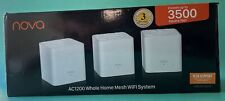Tenda Nova Mesh3f White AC1200 Whole Room Mesh WiFi System 3 (no pwr cords) picture