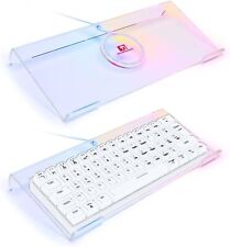 Clear Acrylic Computer Keyboard Stand, 366 Kinds RGB LED Gaming Keyboard Stand picture