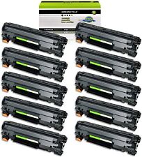 GREENCYCLE 10PK CE278A 78A BK Toner Fits for HP LaserJet Pro P1560 P1566 P1606DN picture