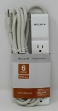 Lot of 5 Belkin 6 Outlet 10ft Cord Surge Protectors BE 106000-10 picture