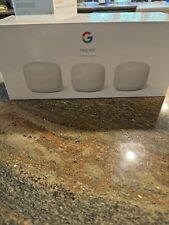 NEW IN BOX - Nest WiFi Router and 2 Points - WiFi Extender with Smart Speaker picture