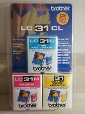 Brother LC 31 CL Ink Cartridges  Cyan, Magenta, and Yellow picture