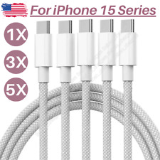 1-5x For iPhone 15 Pro Max/Pro USB-C Cable Fast Charger Charging Type-C Cord New picture