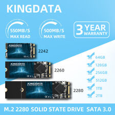 M.2 2242 SSD 128GB 2280 256GB 2260 512GB 1TB Lot Internal Solid State Drive SATA picture