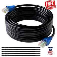 Outdoor Cat 6 Ethernet Cable Waterproof Network Internet Direct Burial 25 - 300f picture