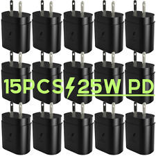 25W Type C USB-C Super Fast Charger Block Charging Lot For Samsung iPhone iPad picture