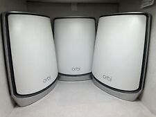 NETGEAR - Orbi 850 Series AX6000 Tri-Band Mesh Wi-Fi 6 System TESTED and Reset picture