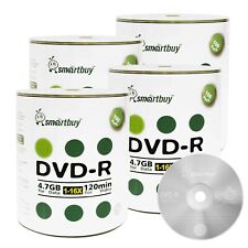 400-Pack SmartBuy Logo Surface Blank DVD-R DVDR 16X 4.7GB Recordable Media Disc picture