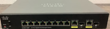 Cisco SG350-10MP 10 PORT GIGABIT PoE MANAGED SWITCH picture