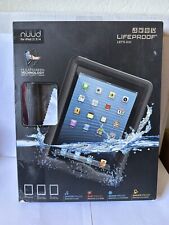 iPad Case & Cover (LIfeProof) NUUD Black Water/Dirt/Snow/Shock Proof USED picture