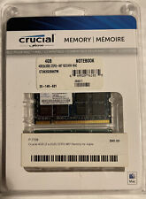 Crucial Micron 4GB Notebook Memory For Apple Mac Compatible Sealed picture