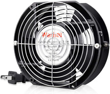 AC 110V 120V Axial Fan Big Airflow High Speed Dual Ball 172MmX150MmX51Mm for DIY picture