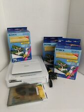 Sony DPP-EX7 Digital Photo Printer + 3 SVM-75LS Value Packs - Working, Read Info picture
